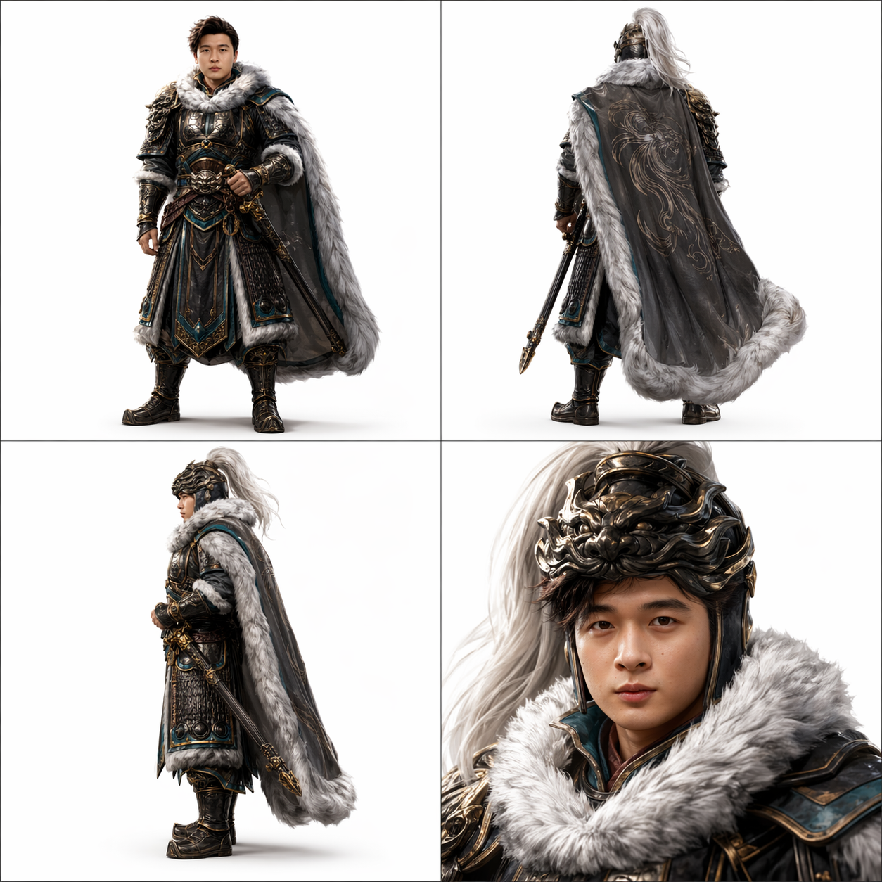 舌头三视图马超版